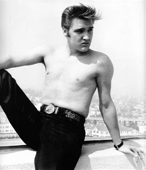 elvis shirtless